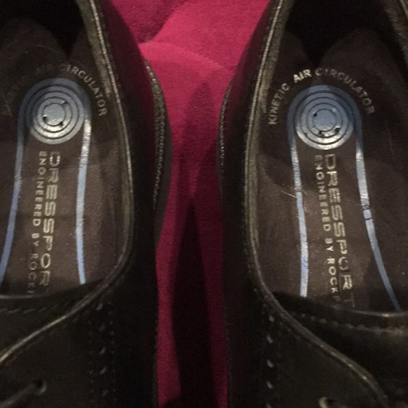 3/$60 Rockport Ortho CapToe Blk dress shoe. Sz 12M - Picture 4 of 8